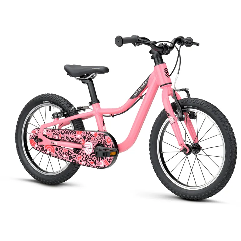 Ridgeback MX16 Kids Bike in Polly Pink-1