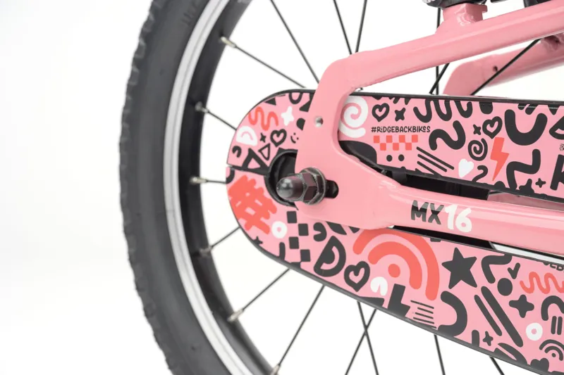 Ridgeback MX16 Kids Bike in Polly Pink-4