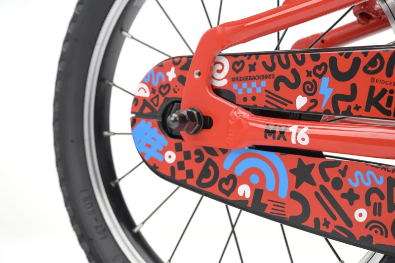 Ridgeback MX16 Kids Bike in Racer Red-6