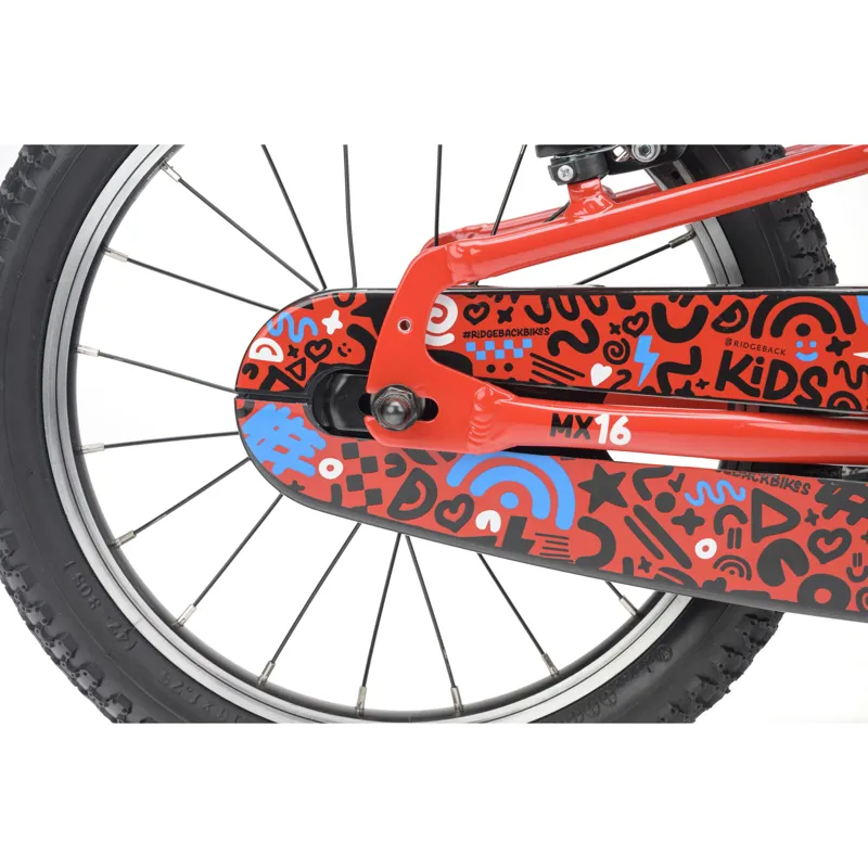 Ridgeback MX16 Kids Bike in Racer Red-9