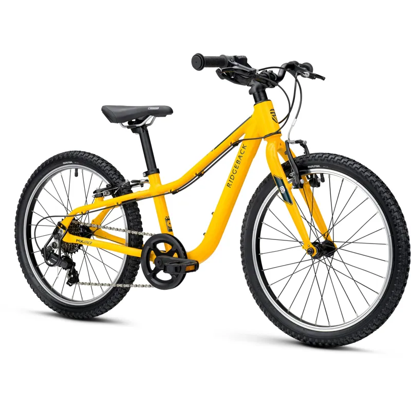 Ridgeback MX20 Kids Bike in Yeehaw Yellow-1