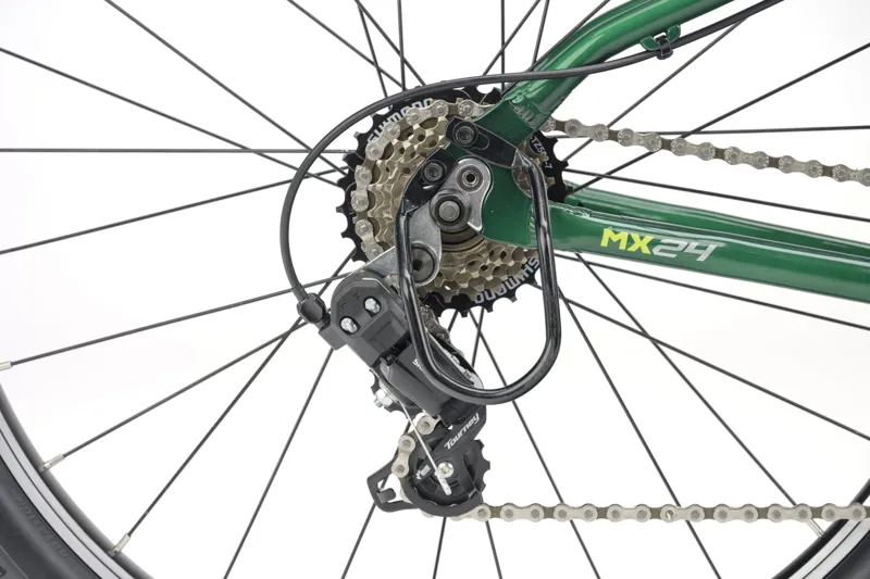 Ridgeback MX24 Kids Bike in Grenadier Green-9