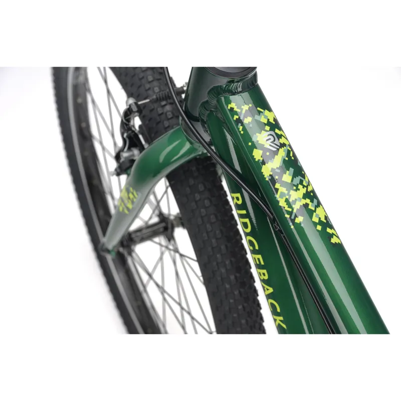 Ridgeback MX24 Kids Bike in Grenadier Green-13
