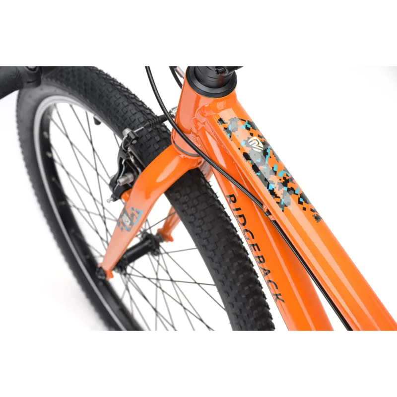 Ridgeback MX24 Kids Bike in Orla Orange-11