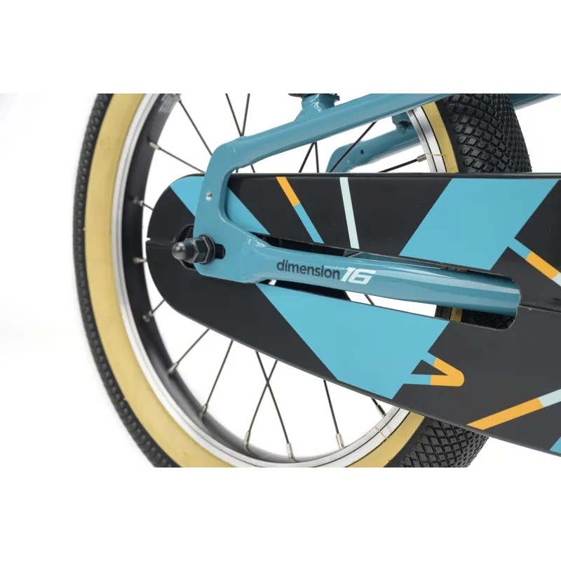 Ridgeback Dimension 16 Kids Bike in Turbo Teal -4