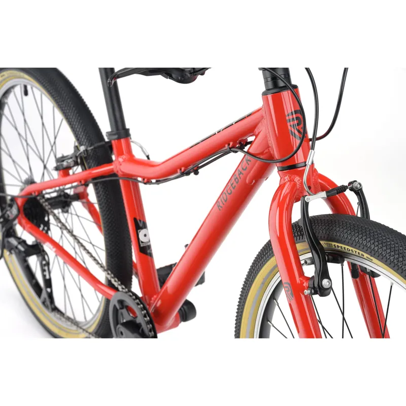 Ridgeback Dimension 24 inch Kids Bike in Racer Red-2