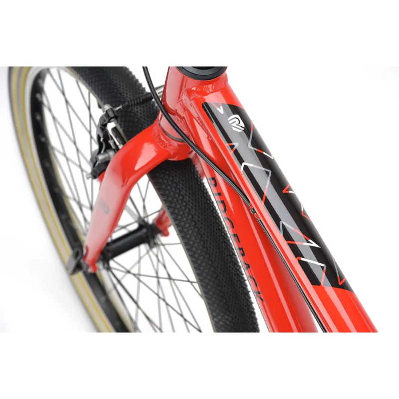 Ridgeback Dimension 24 inch Kids Bike in Racer Red-11