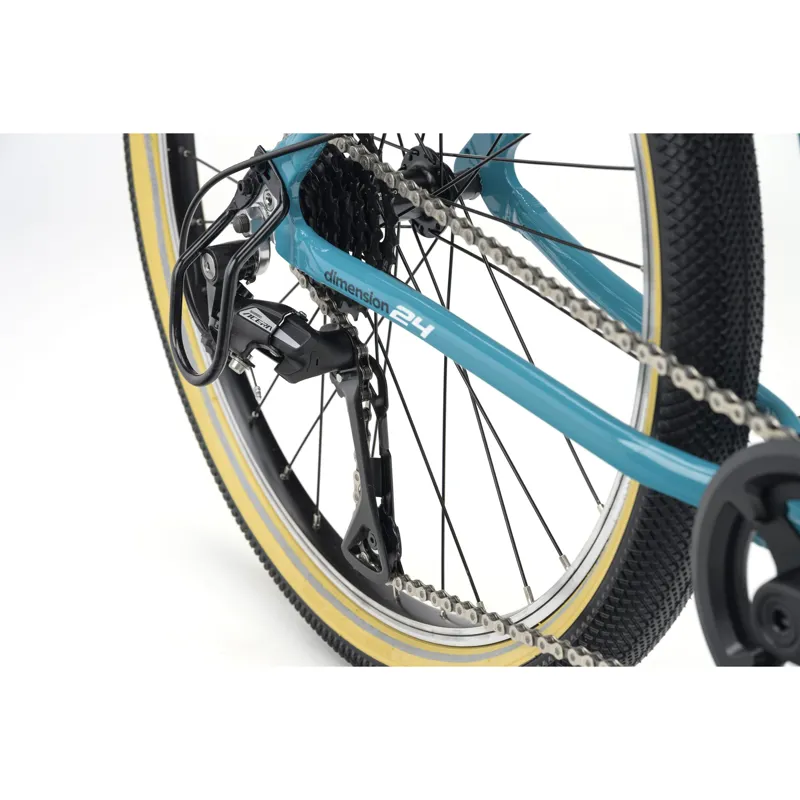 Ridgeback Dimension 24 Kids Bike in Turbo Teal-7