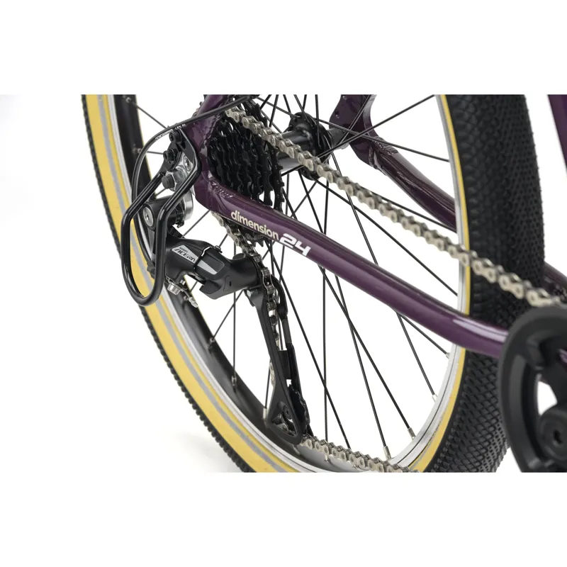 Ridgeback Dimension 24 inch Kids Bike in Vanquish Violet-5