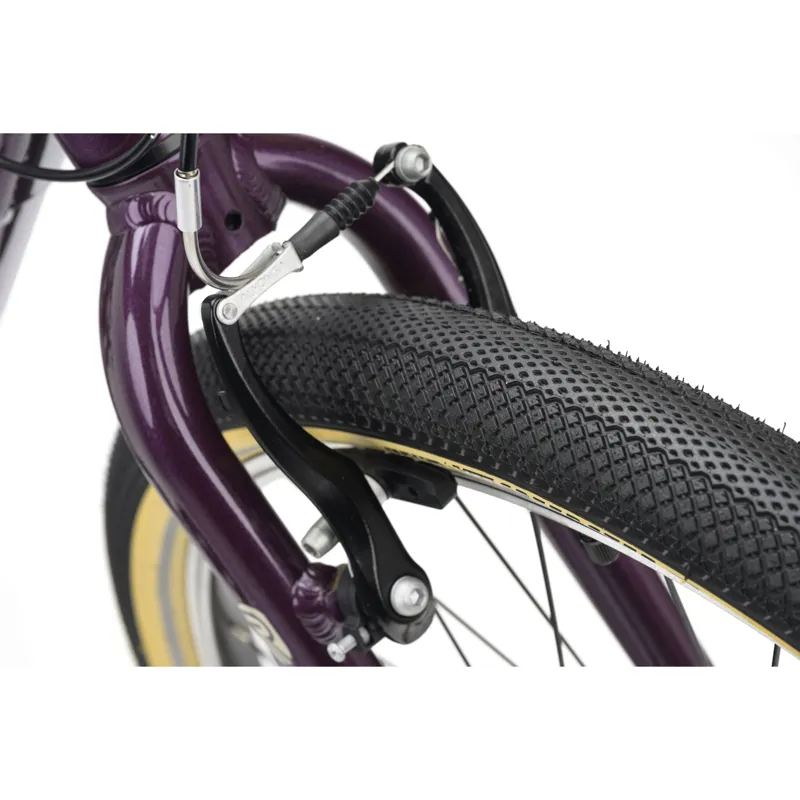 Ridgeback Dimension 24 inch Kids Bike in Vanquish Violet-6