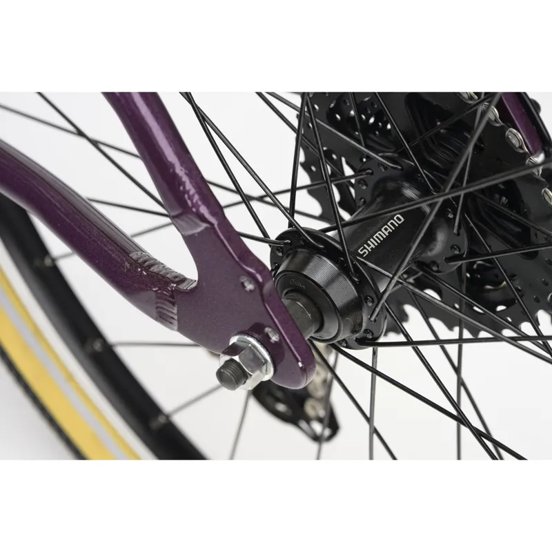 Ridgeback Dimension 24 inch Kids Bike in Vanquish Violet-8