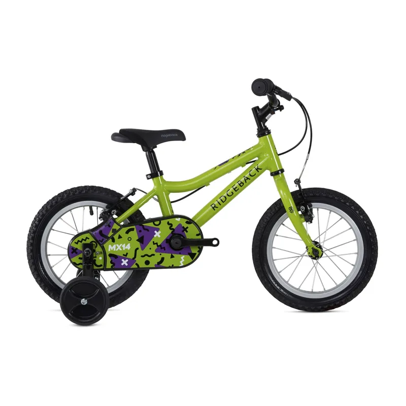 Ridgeback MX14 Kids Bike in Green