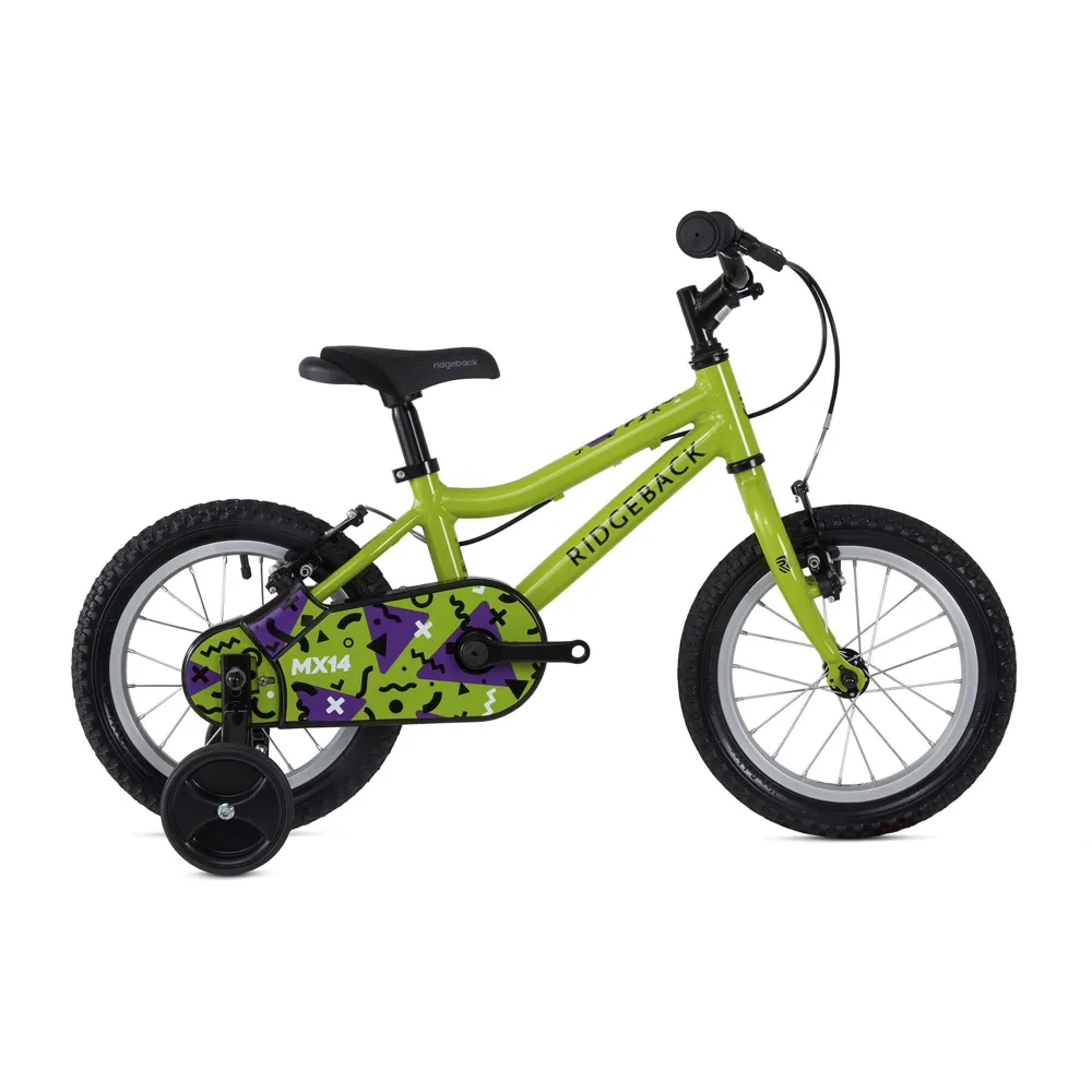 Ridgeback Unisex Kids Green Mx14 Kids Bike In