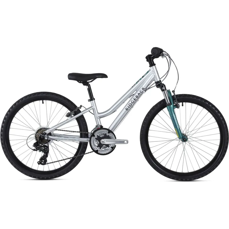 Ridgeback Destiny 24 inch Kids Bike in Silver