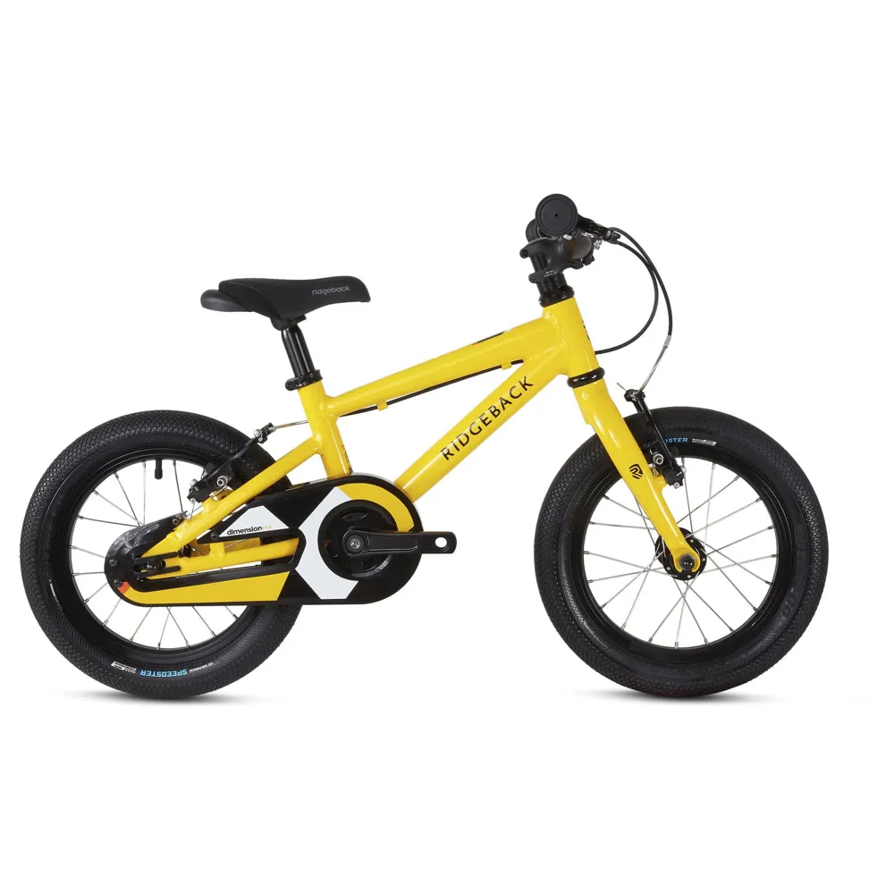 Ridgeback Unisex Yellow Dimension 14 Inch Kids Bike In