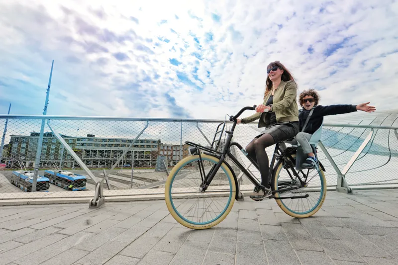 Urban Iki TA-KE Rear Child Seat with Frame Mount in Bincho Black-5