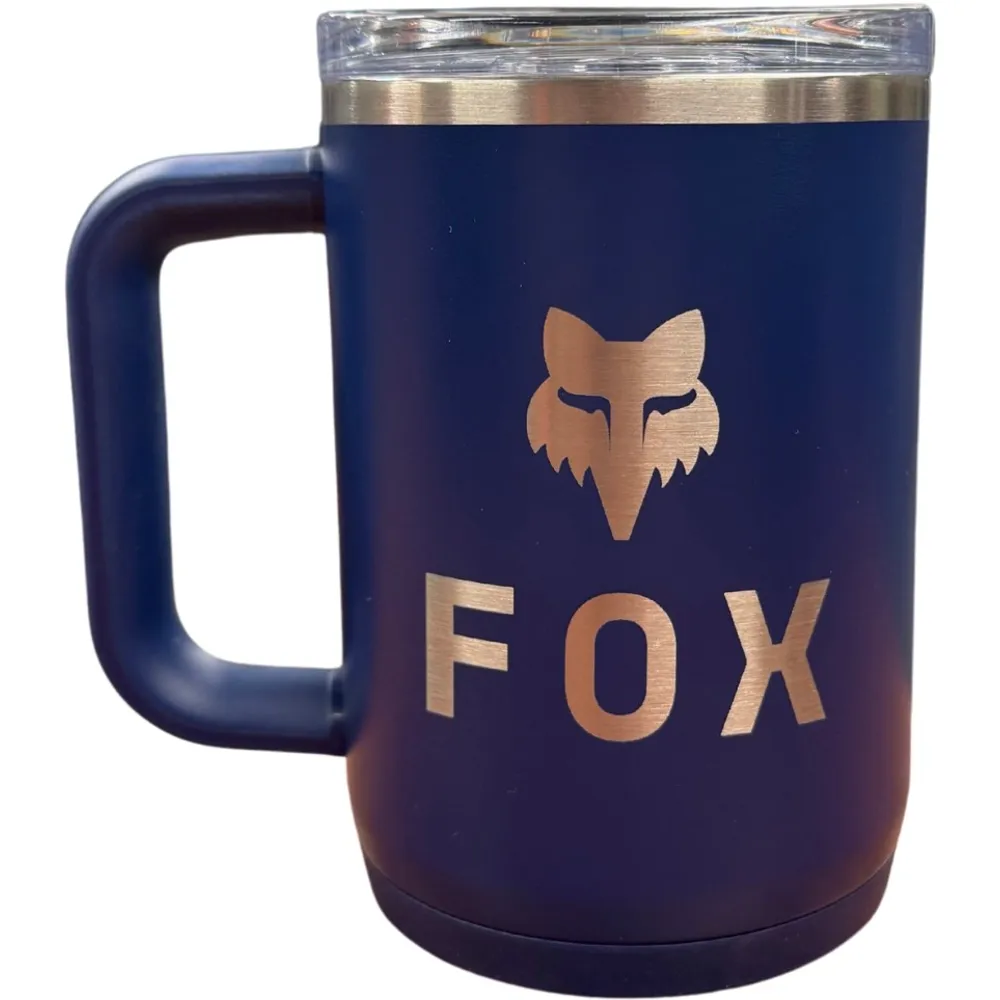 Team Cycles Fox Head Clothing Fox x Camelbak Thrive Mug VSS 16oz Bottle in Navy | Interest FREE Finance & Online Refund Policy.