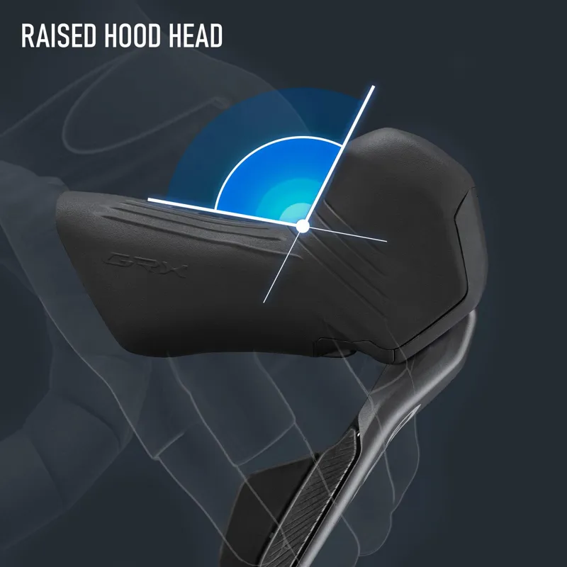 Shimano GRX Di2 ST-RX825 STI Front Right 12-Speed Hydraulic Brake Lever and Calliper-11