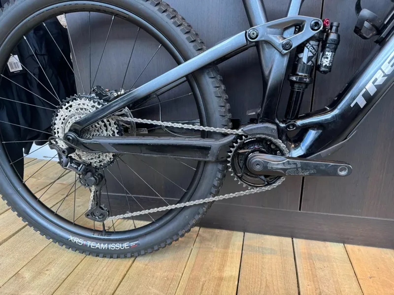 EX-DEMO - TREK Fuel EXe 9.7 360Wh Full Suspension Electric Mountain Bike in Galactic Grey to Black Fade - Large-2