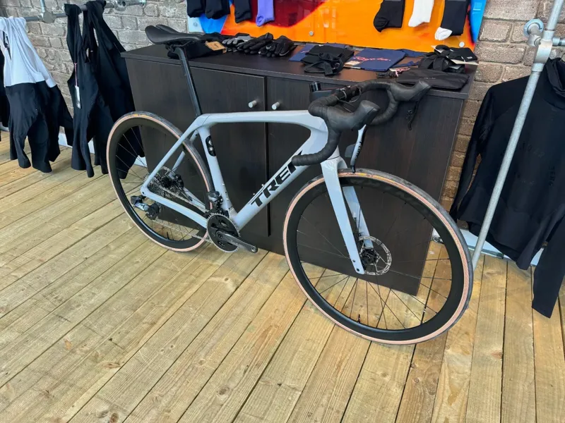 EX-DEMO - TREK Domane SL 7 AXS Gen 4 Road Bike in Gravel Grey - 54cm-1