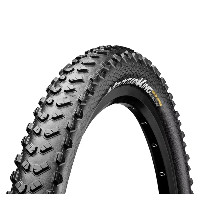 Continental Mountain King Pure Grips Shieldwall Foldable Mountain Bike Tyre - 27.5 x 2.8