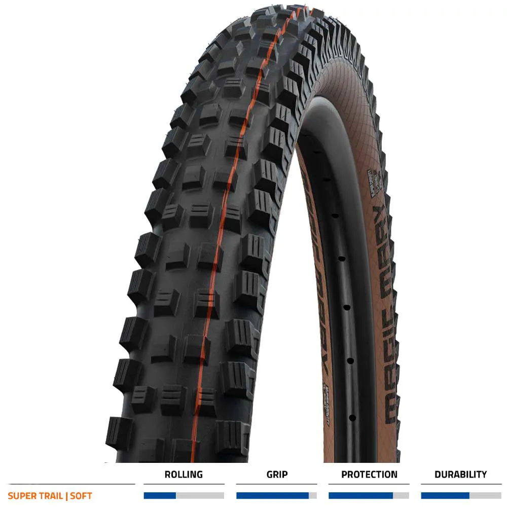 Team Cycles Schwalbe Magic Mary Addix Super Trail Soft Folding TLE Mountain Bike Tyre - 27.5 x 2.60 | Interest FREE Finance & Online Refund Policy.