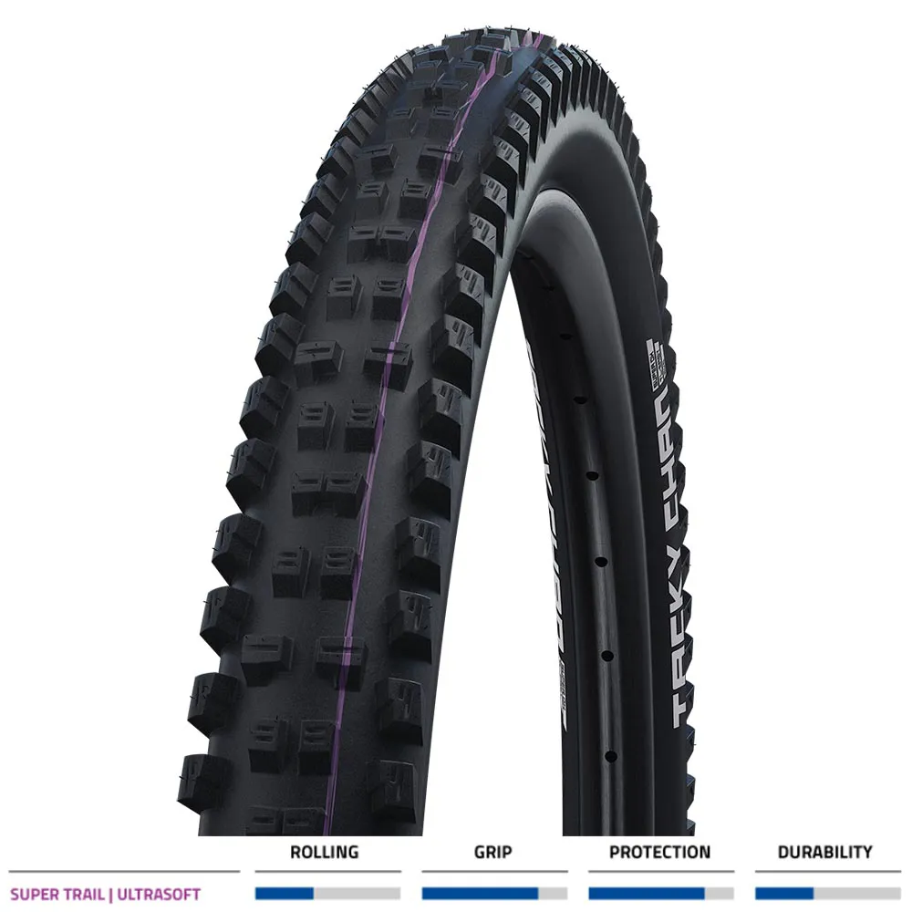 Team Cycles Schwalbe Tacky Chan Evo Super Trail Folding Soft Tyre - 29 x 2.40 | Interest FREE Finance & Online Refund Policy.