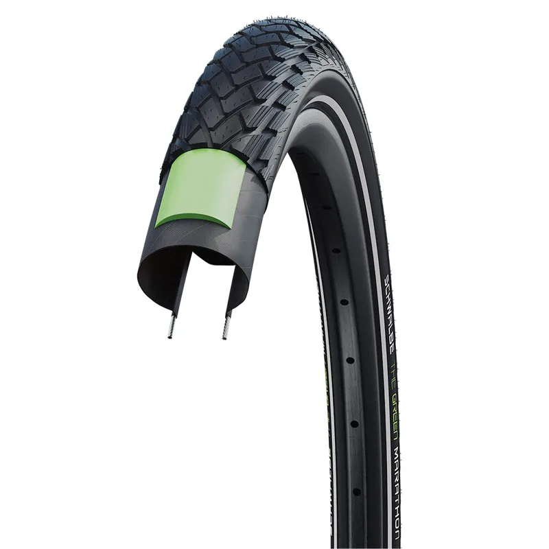 Schwalbe Green Marathon Tyre - 700 x 28c-2