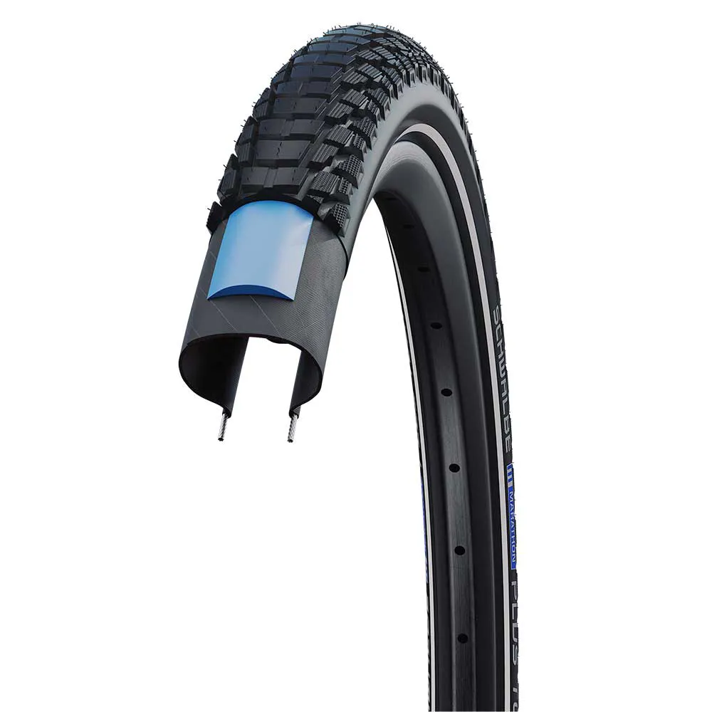 Team Cycles Schwalbe Marathon Plus Smartguard Tyre - 700c | Interest FREE Finance & Online Refund Policy.