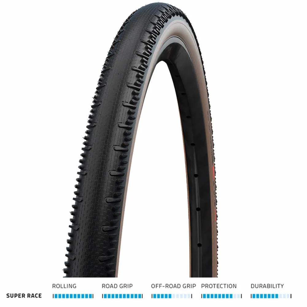 Team Cycles Schwalbe G-One RS Evo V-Guard TLE Folding Tyre in Tan - 700c | Interest FREE Finance & Online Refund Policy.