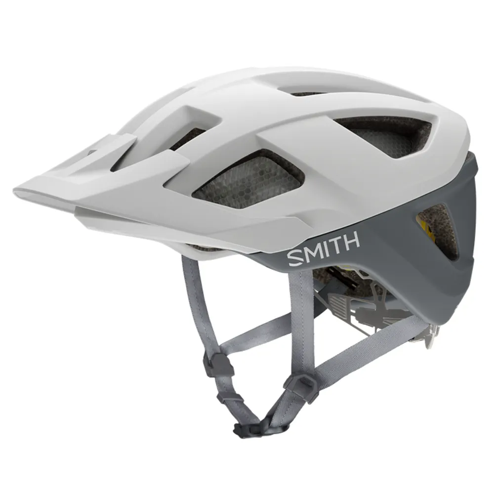 Photos - Bike Helmet Smith Session MIPS Mountain  in Matte White Cement E007313OG5155 