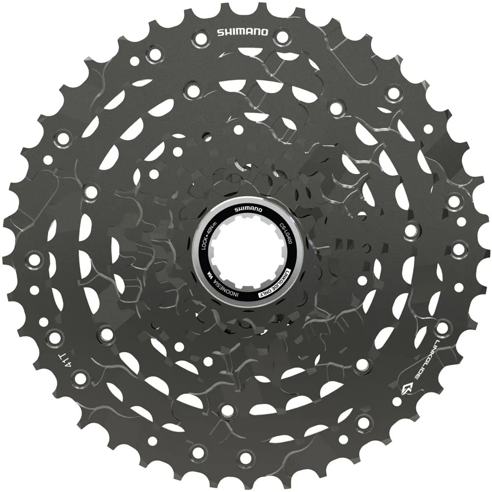Team Cycles Shimano CUES CS-LG400-9 Link Glide Cassette - 9-Speed | Interest FREE Finance & Online Refund Policy.