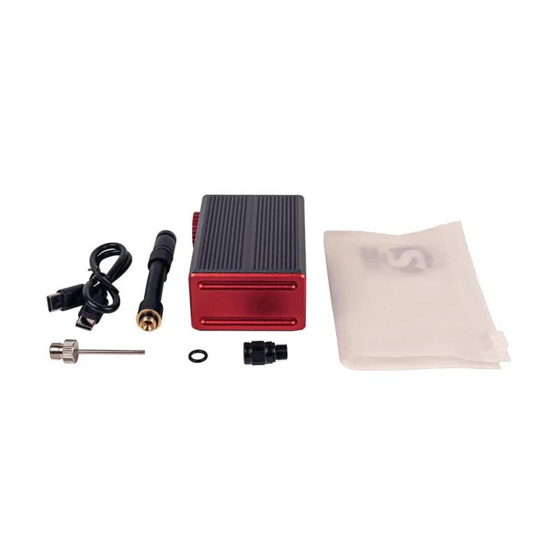 Silca Elettrico Ultimate Mini Inflator in Red-5