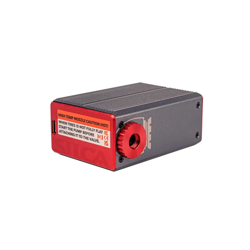Silca Elettrico Ultimate Mini Inflator in Red-4