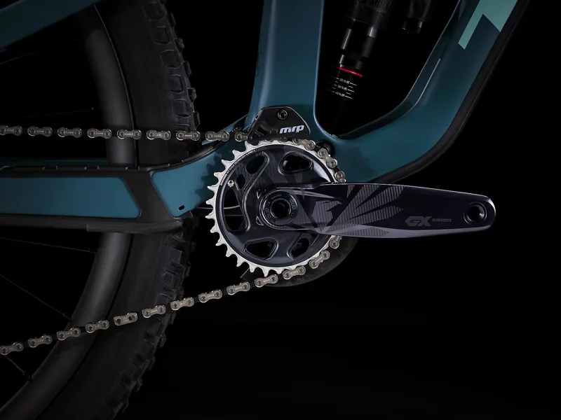 TREK Slash 9.8 GX AXS Full Suspension Mountain Bike in Matte Juniper-9