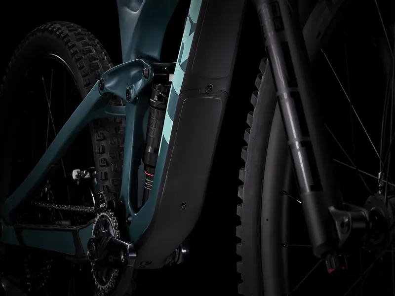 TREK Slash 9.8 GX AXS Full Suspension Mountain Bike in Matte Juniper-1