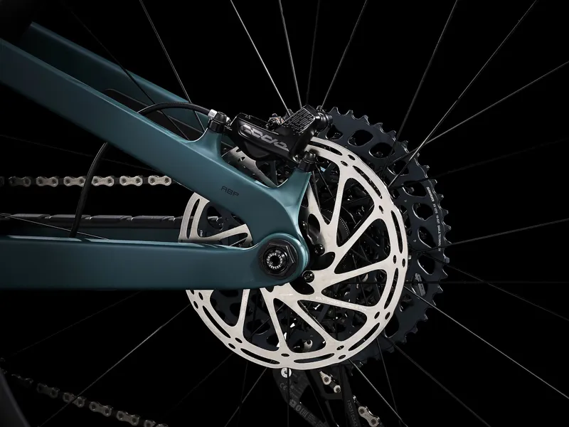 TREK Slash 9.8 GX AXS Full Suspension Mountain Bike in Matte Juniper-2