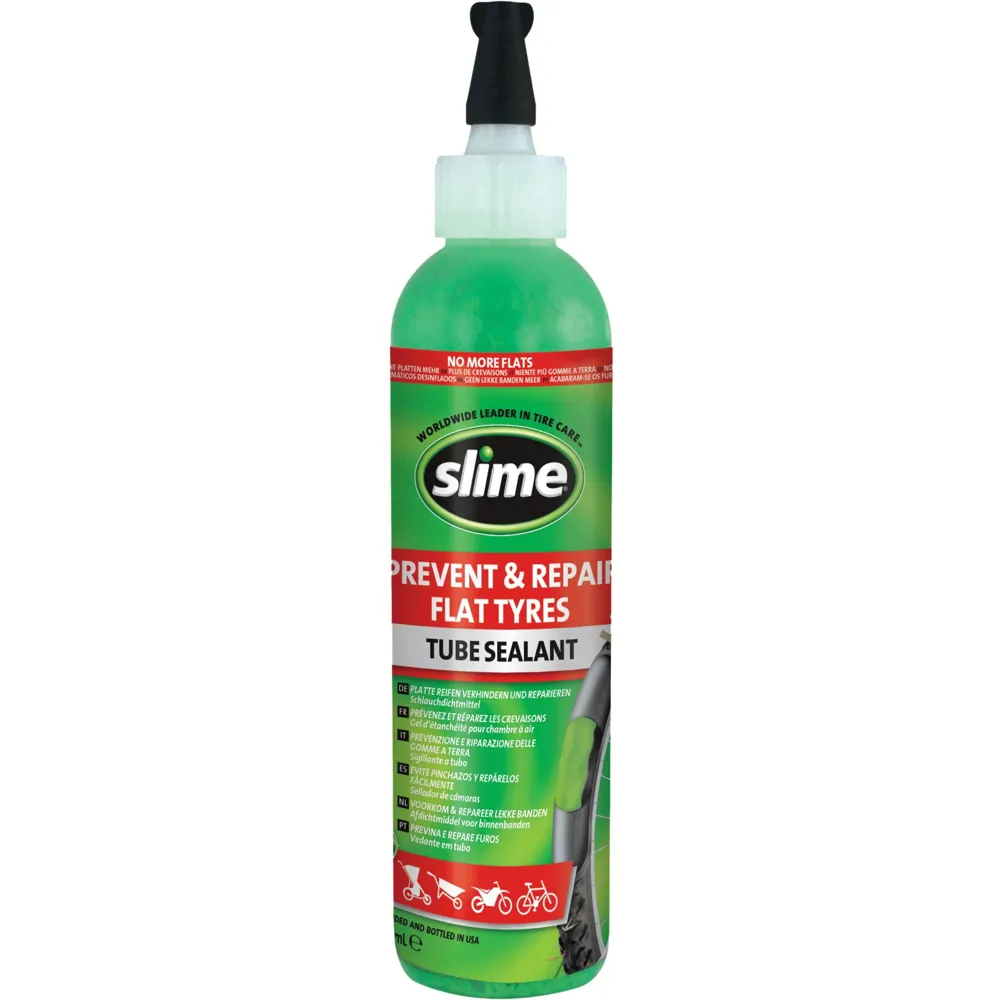 Team Cycles Slime Tube Sealant with Hose - 237ml | Interest FREE Finance & Online Refund Policy.