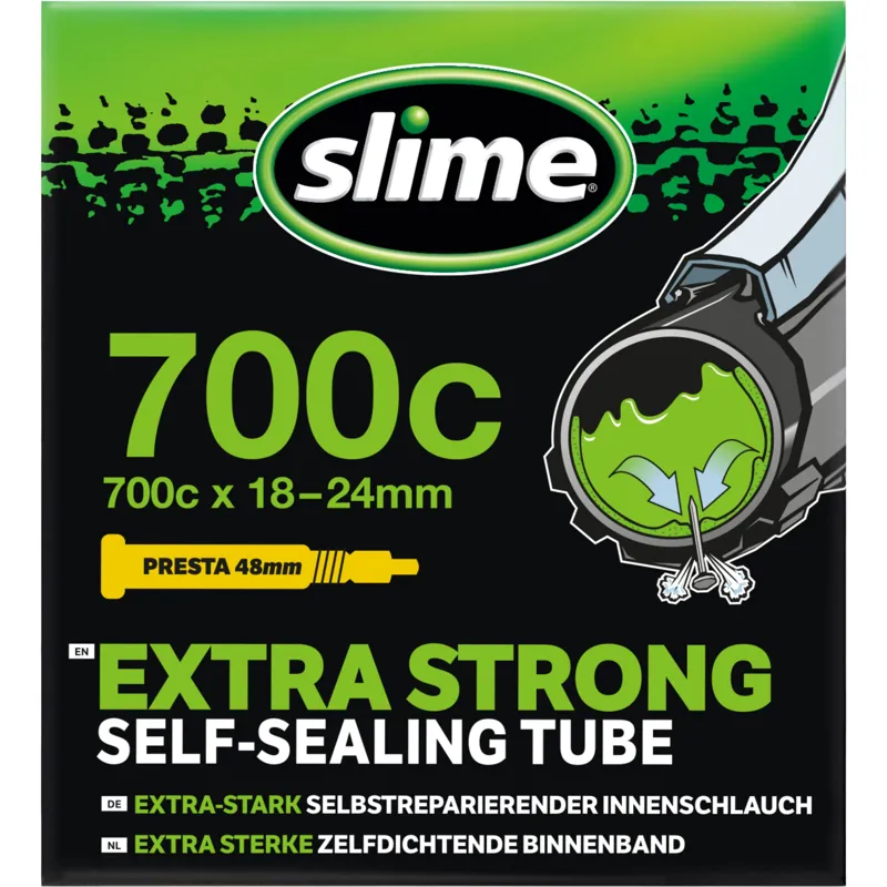 Slime Smart Inner Tube - 700 x 18-24c - Presta Valve