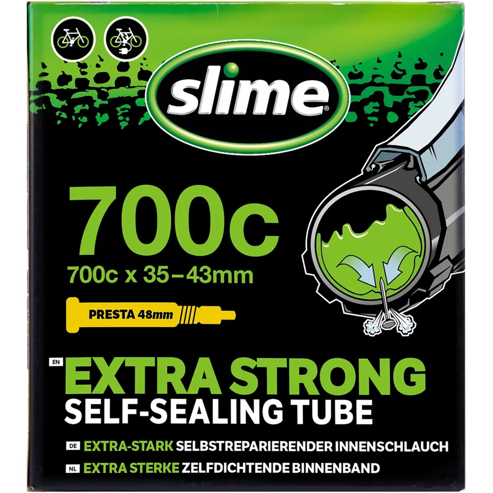 Team Cycles Slime Smart Tube Presta - 700 x 35-45c | Interest FREE Finance & Online Refund Policy.