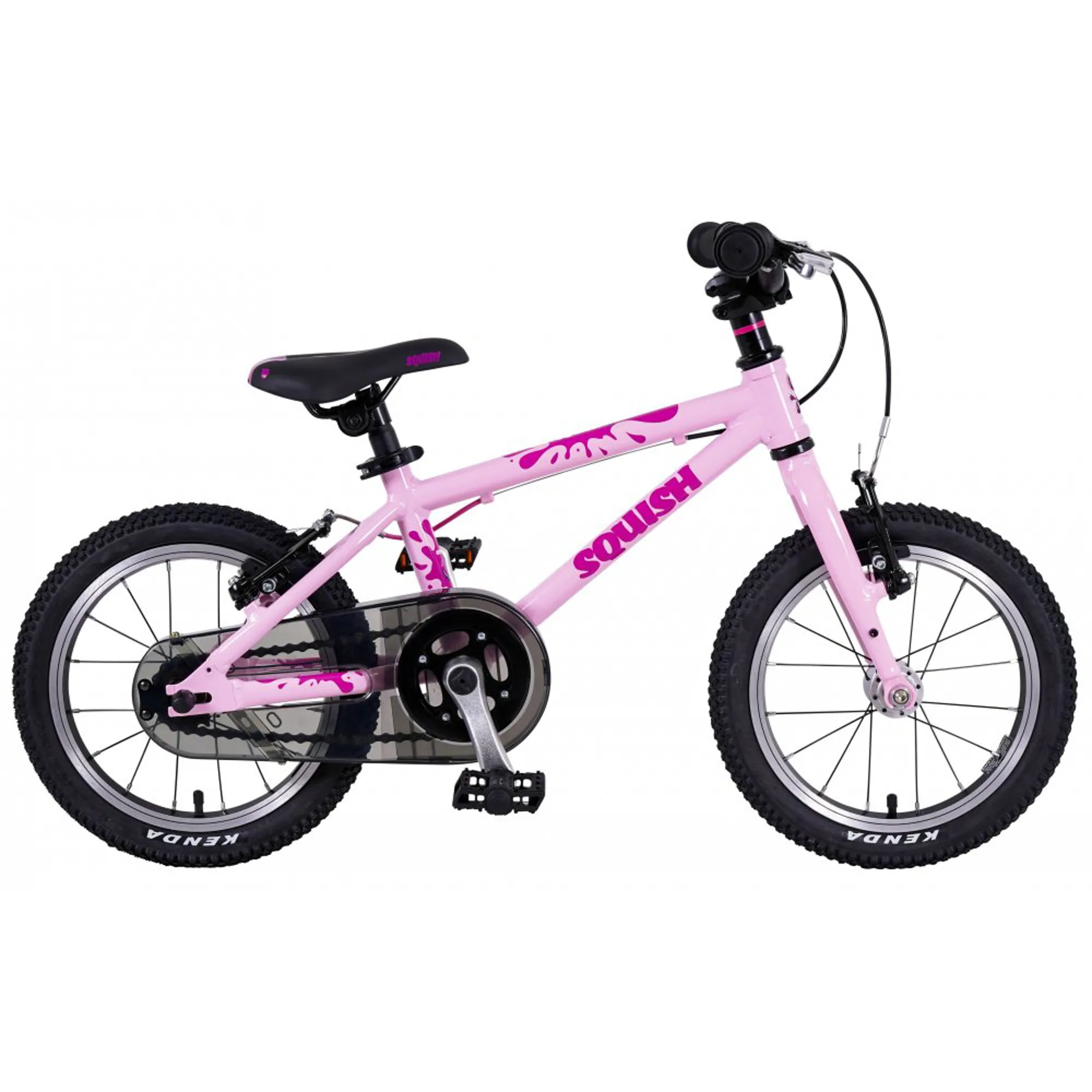 Squish 14 Kids Mountain Bike in Pink