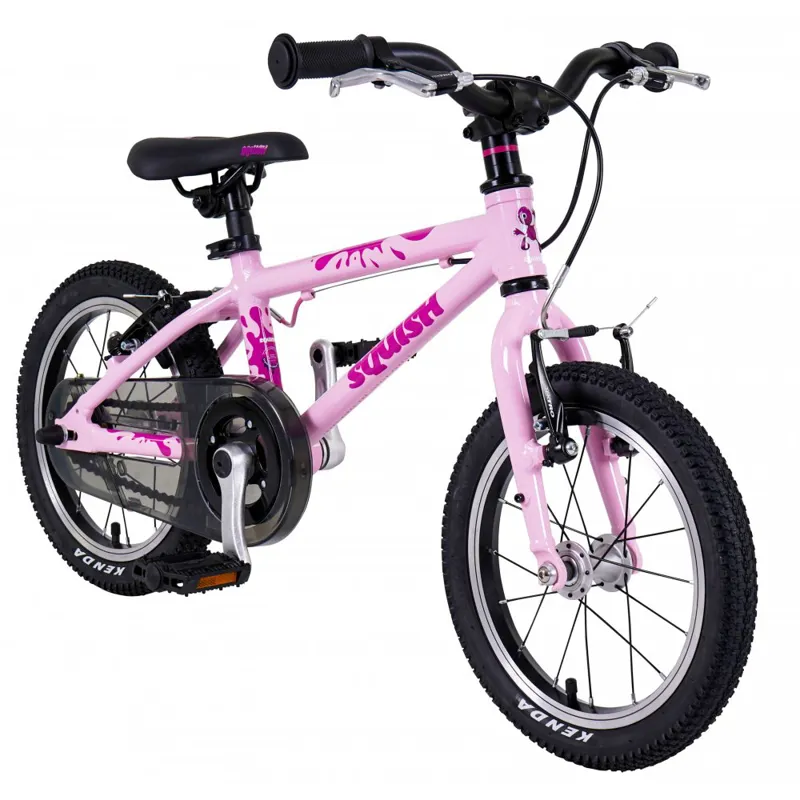 Squish 14 Kids Mountain Bike in Pink-1
