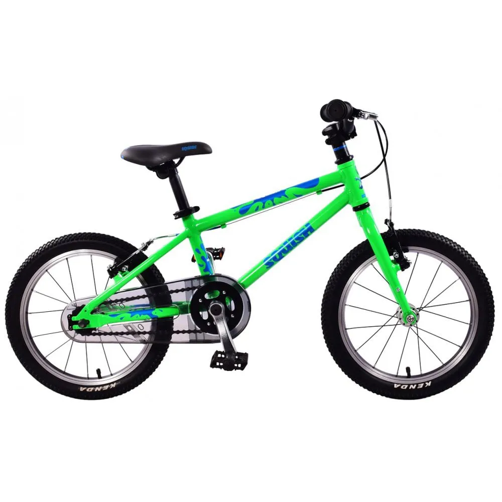Team Cycles Squish 16 Kids Mountain Bike in Green | Interest FREE Finance & Online Refund Policy.