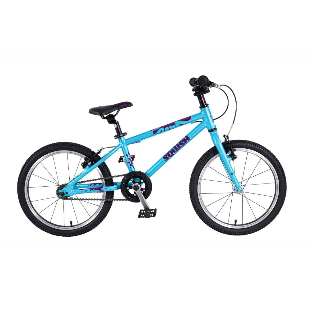 Team Cycles Squish 18 Kids Mountain Bike in Aqua | Interest FREE Finance & Online Refund Policy.