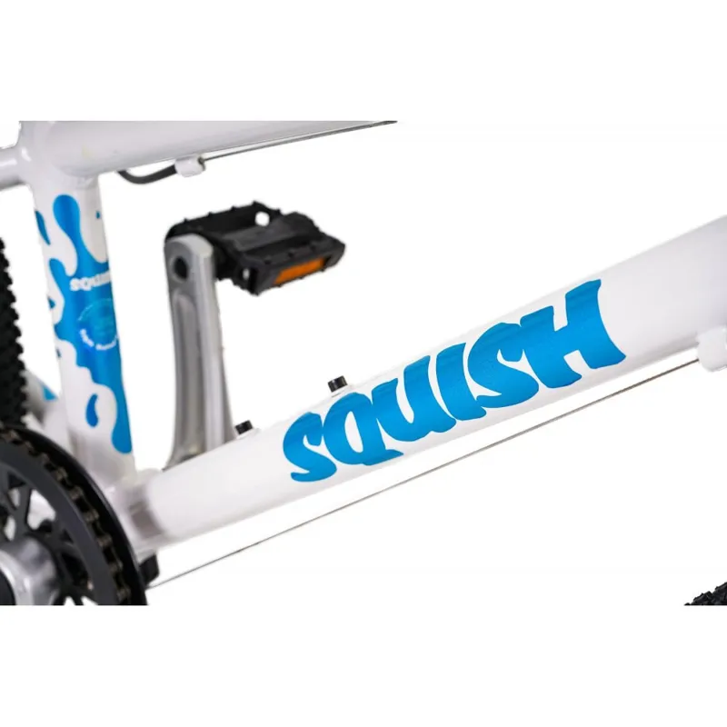 Squish 20 Kids Mountain Bike in White and Blue -4