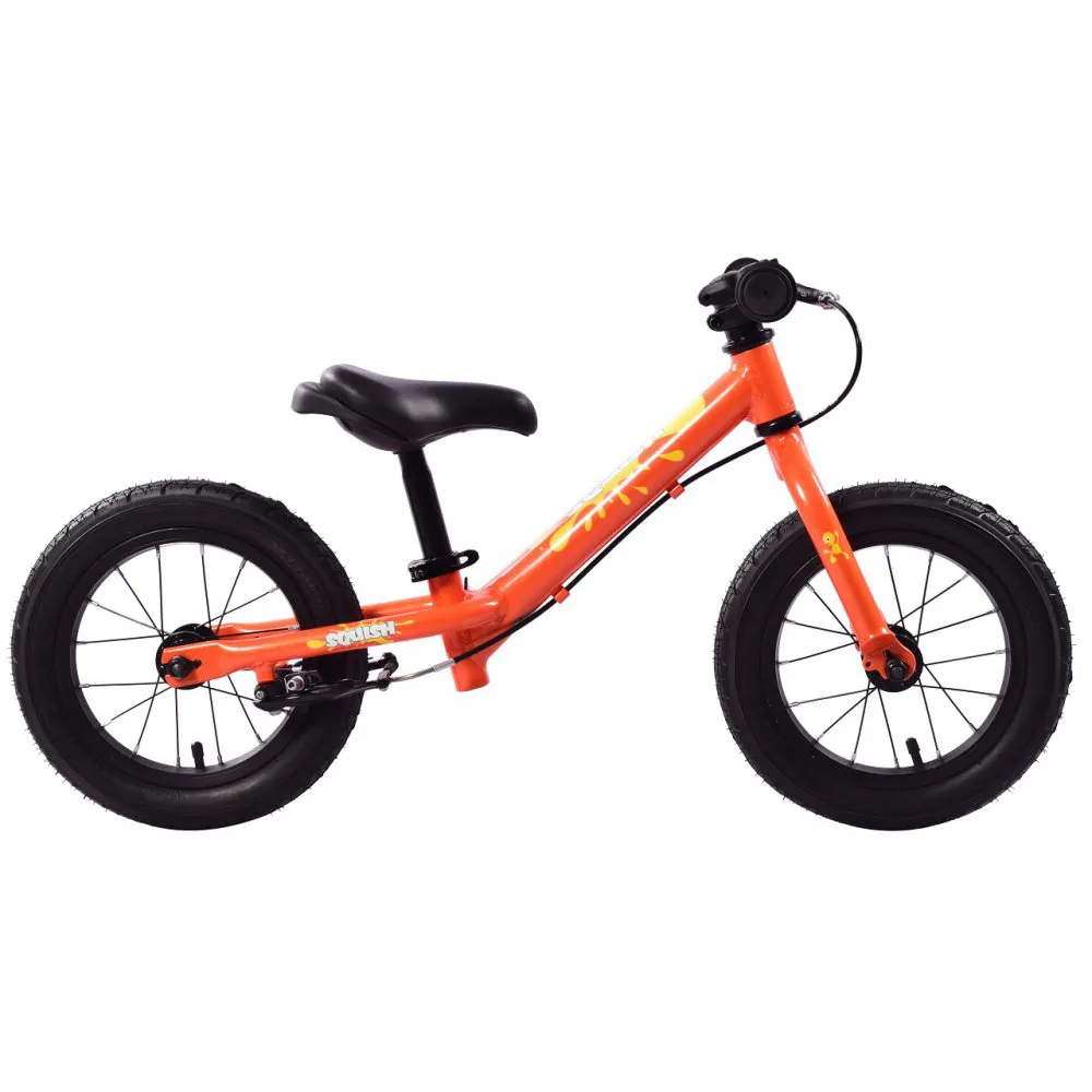 Team Cycles Squish 12 Kids Balance Bike in Orange | Interest FREE Finance & Online Refund Policy.