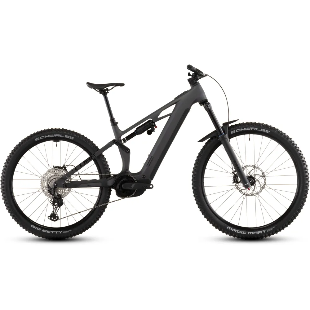 Team Cycles Cube Stereo Hybrid ONE77 HPC Race 800Wh Full Suspension Electric Mountain Bike in Irongrey and Black | Interest FREE Finance & Online Refund Policy.