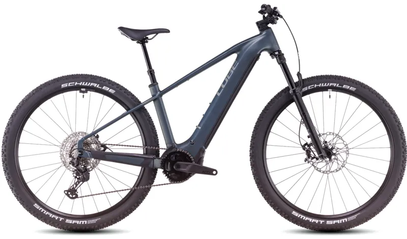 Cube Reaction Hybrid SLX 800Wh Electric Mountain Bike in Sagebrushgreen and Prism