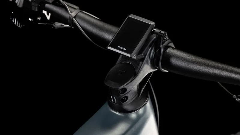 Cube Reaction Hybrid SLX 800Wh Electric Mountain Bike in Sagebrushgreen and Prism-2