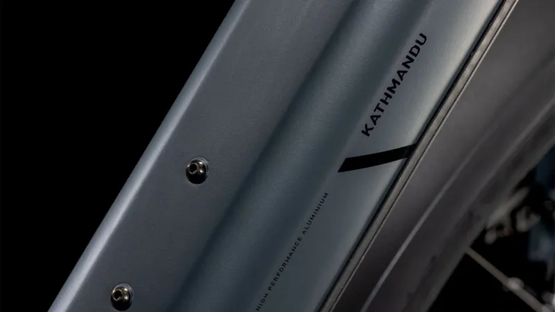 Cube Kathmandu Hybrid One 800Wh Electric Hybrid Bike in Shadowgrey and Black-5